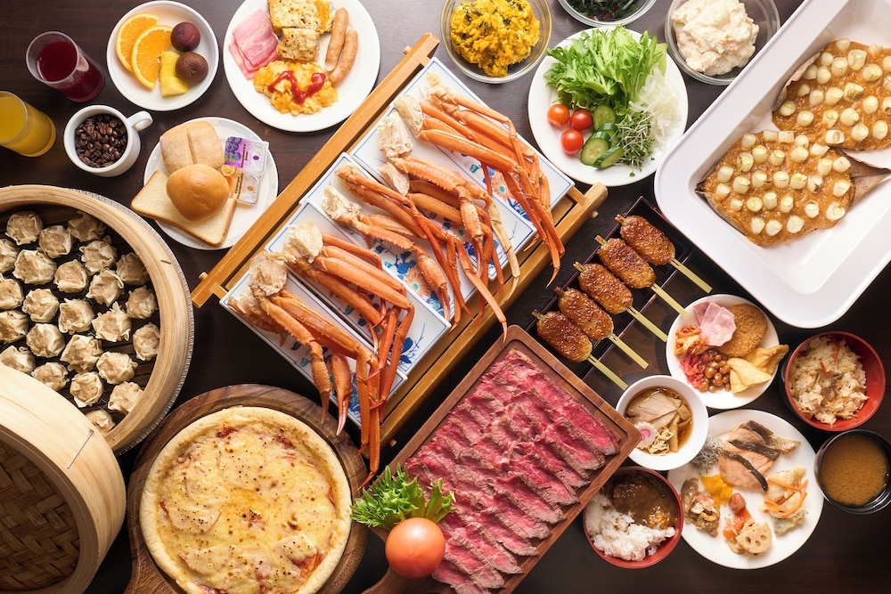 朝食ビュッフェ