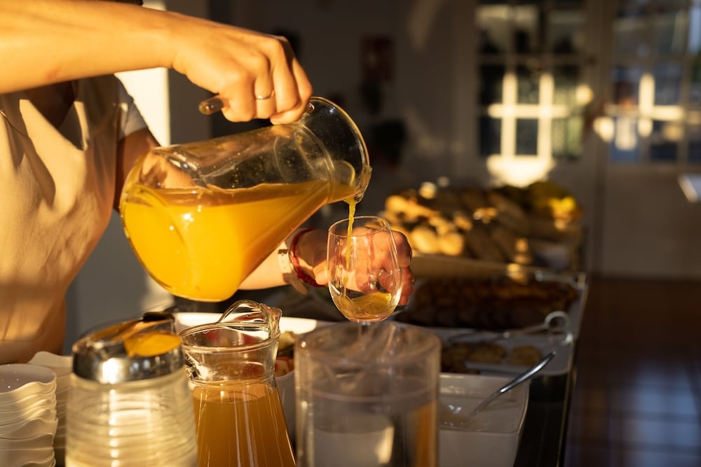 朝食ビュッフェ