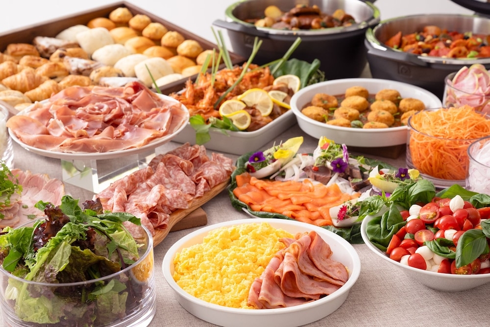 朝食ビュッフェ