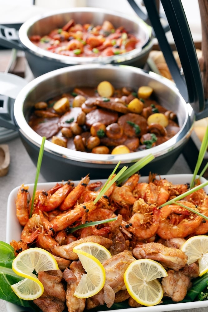 朝食ビュッフェ