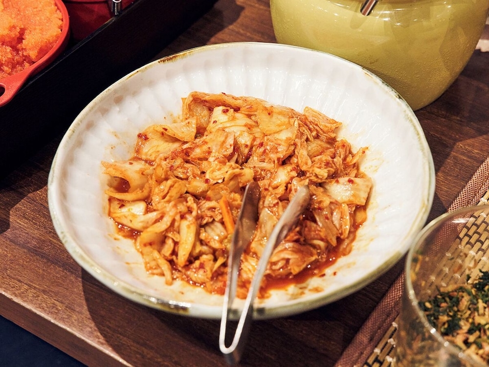 朝食ビュッフェ