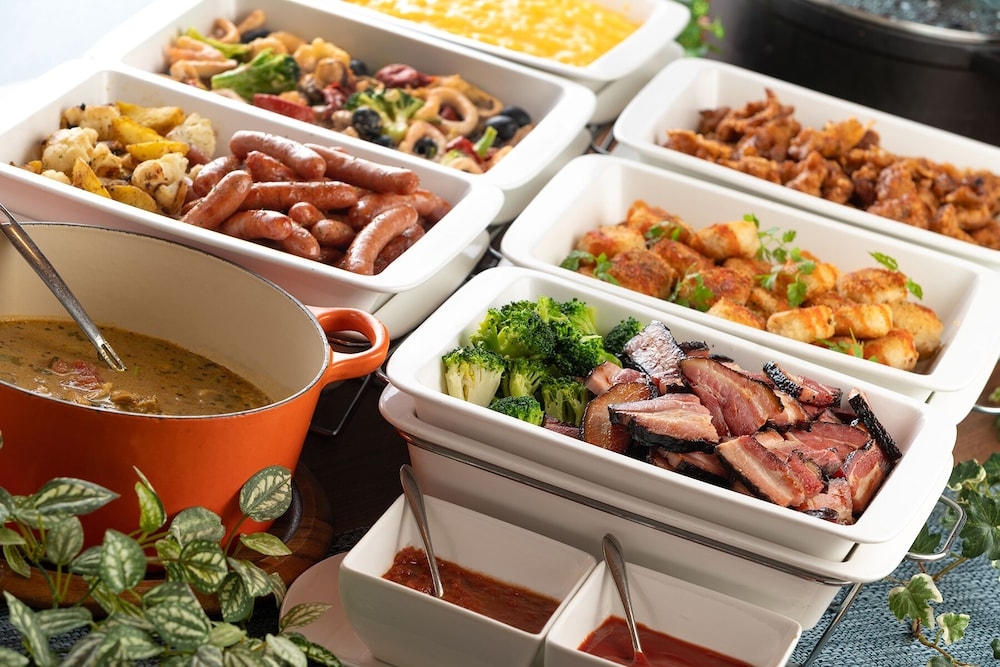 朝食ビュッフェ