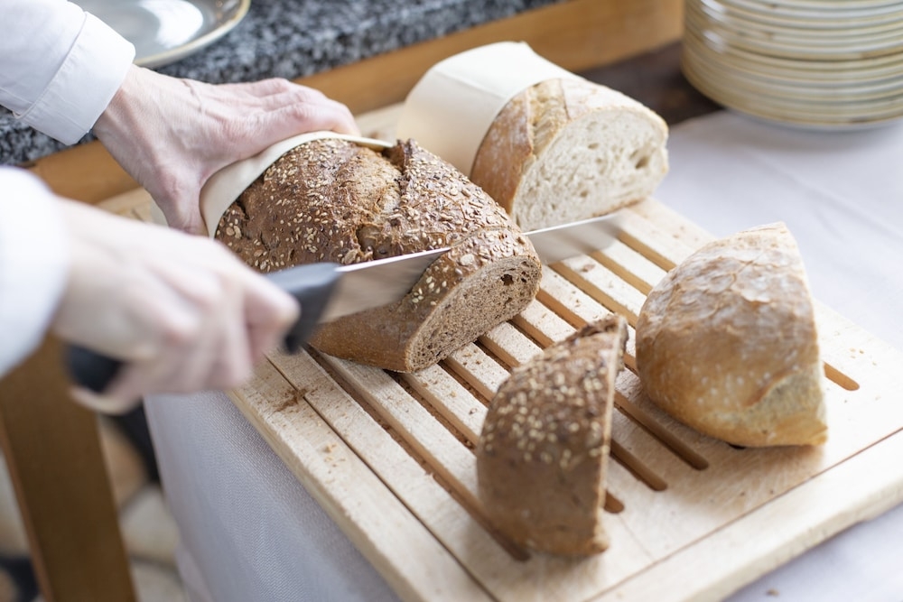 朝食ビュッフェ