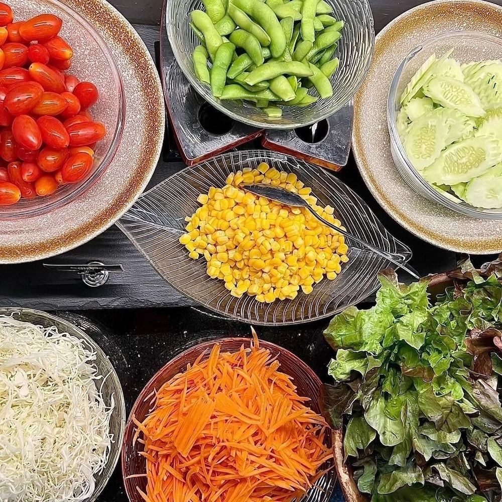 朝食ビュッフェ