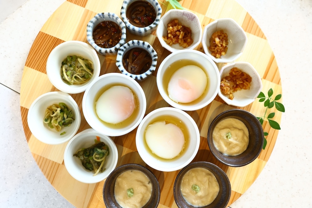 朝食ビュッフェ