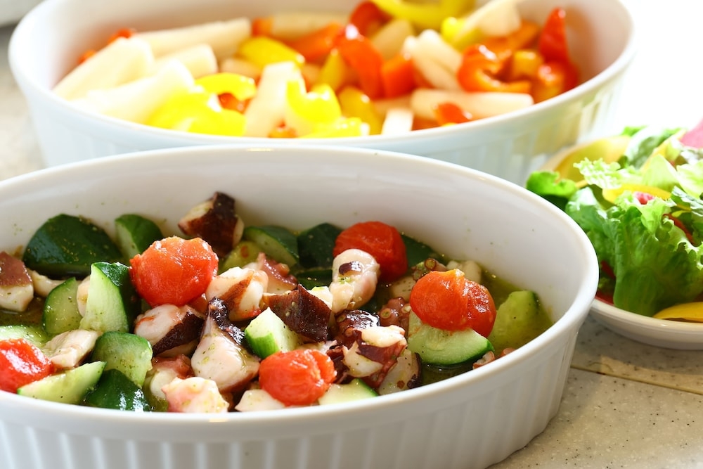 朝食ビュッフェ