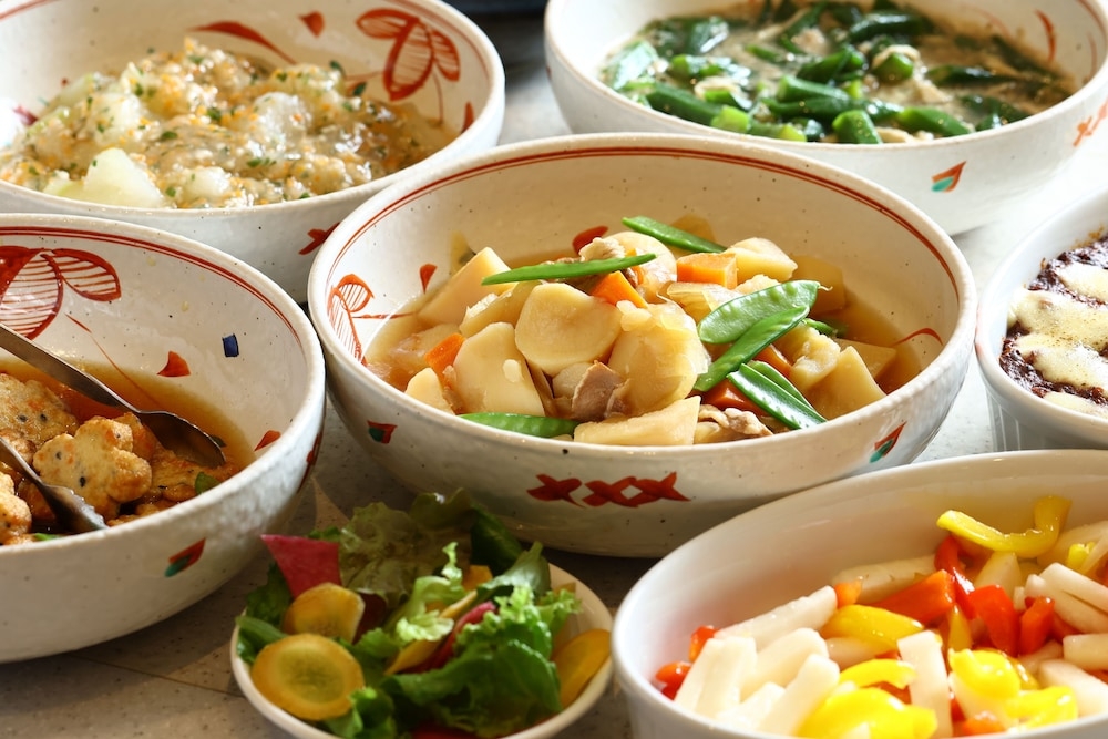 朝食ビュッフェ