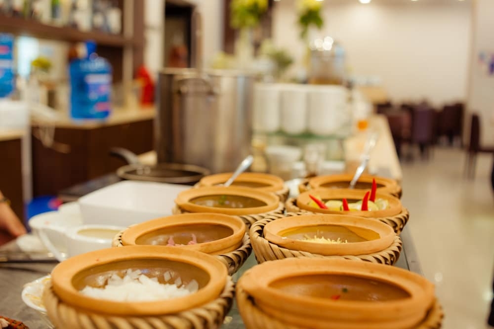 朝食ビュッフェ