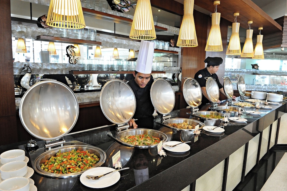 朝食ビュッフェ