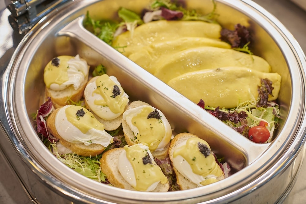 朝食ビュッフェ