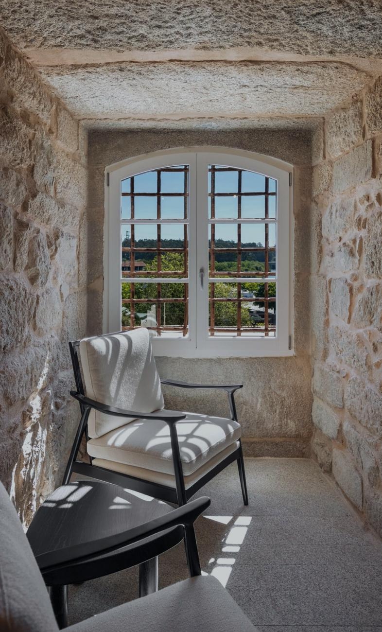 ひんやりとした
城壁に沿って
ポルトのポウサダホテル