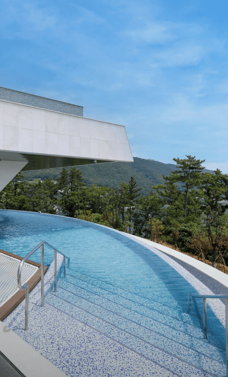 韓国の最南端で、
風景に
癒される旅