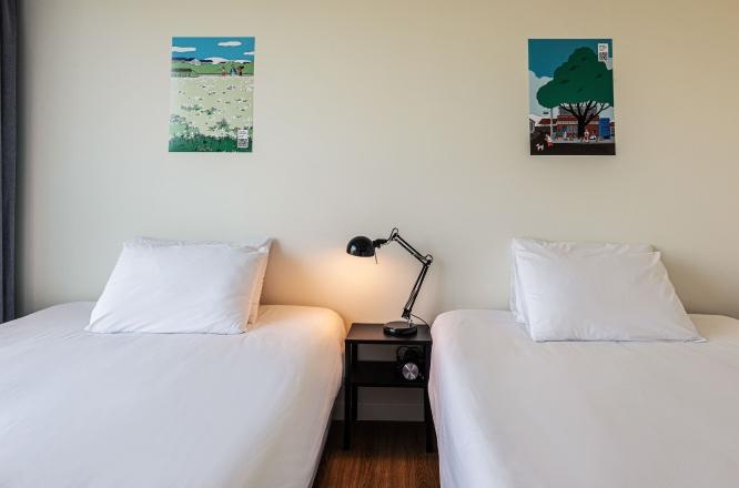 ベッドラジオドゥドゥボン,済州一人ホテル