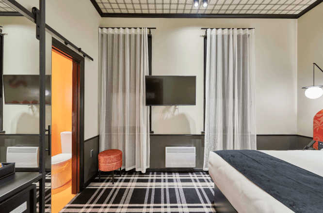 ナウミ スタジオ ウェリントン,メンフィスデザインホテル