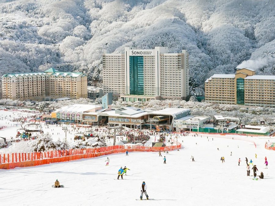 韓国・洪川ㅣソノカムヴィヴァルディパーク、ソウルから1時間半の距離にあるスキーリゾート