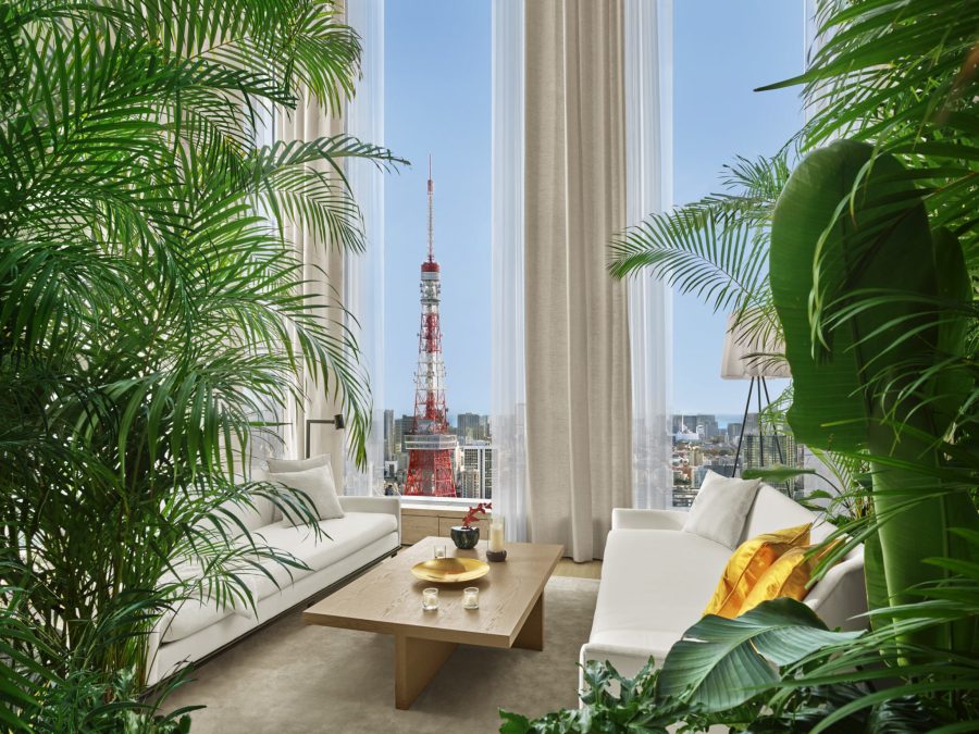 東京・虎ノ門ㅣ東京エディション虎ノ門 、お部屋から東京タワーが見えるおすすめの5つ星ホテル