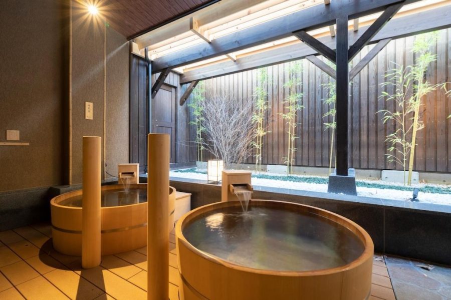 京都・梅小路ㅣ京都 梅小路花伝抄、天然温泉の大浴場がある4つ星ホテル