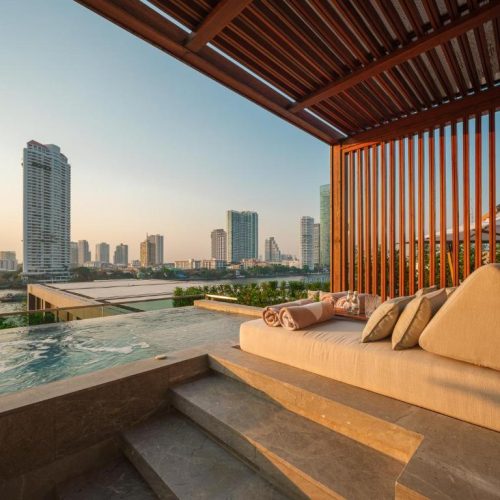 タイ・バンコクㅣカペラバンコク、チャオプラヤー川を臨むリバービューの5つ星ホテル