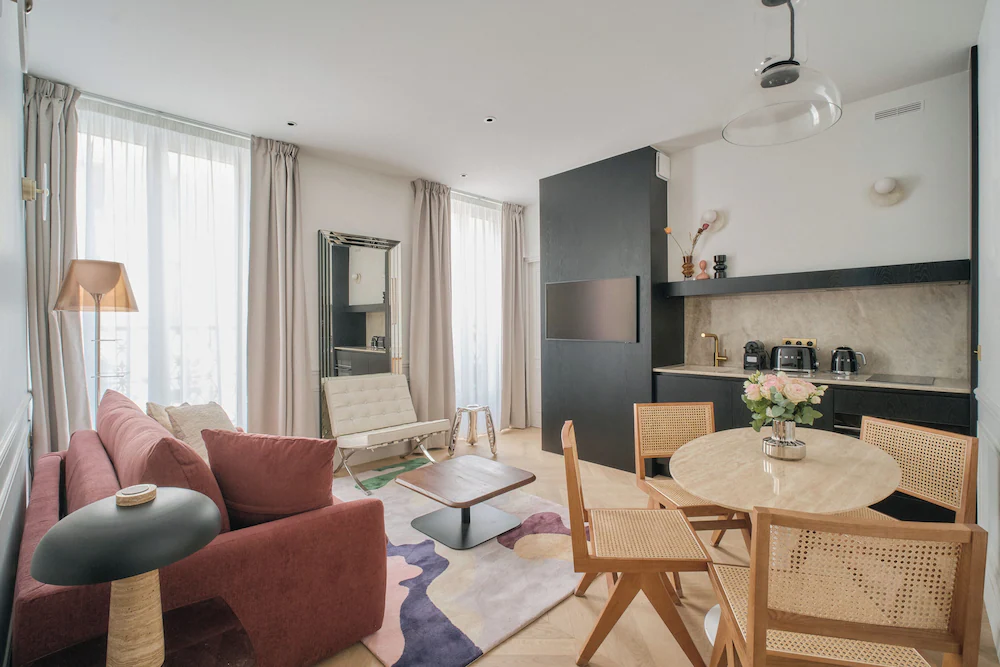 パリのアパートホテル