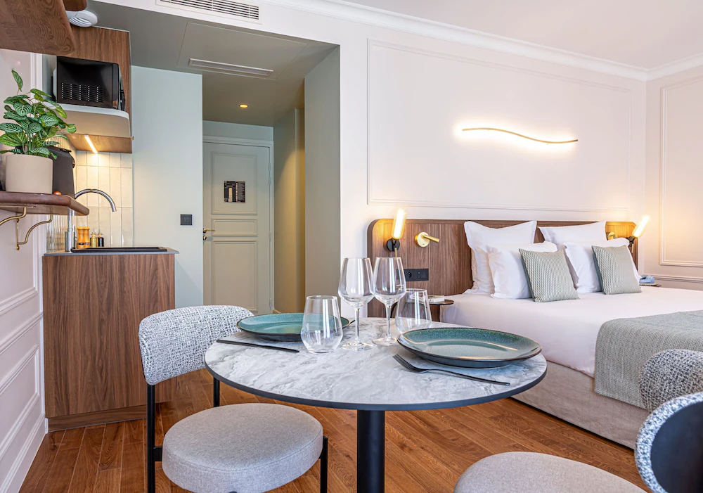 パリのアパートホテル