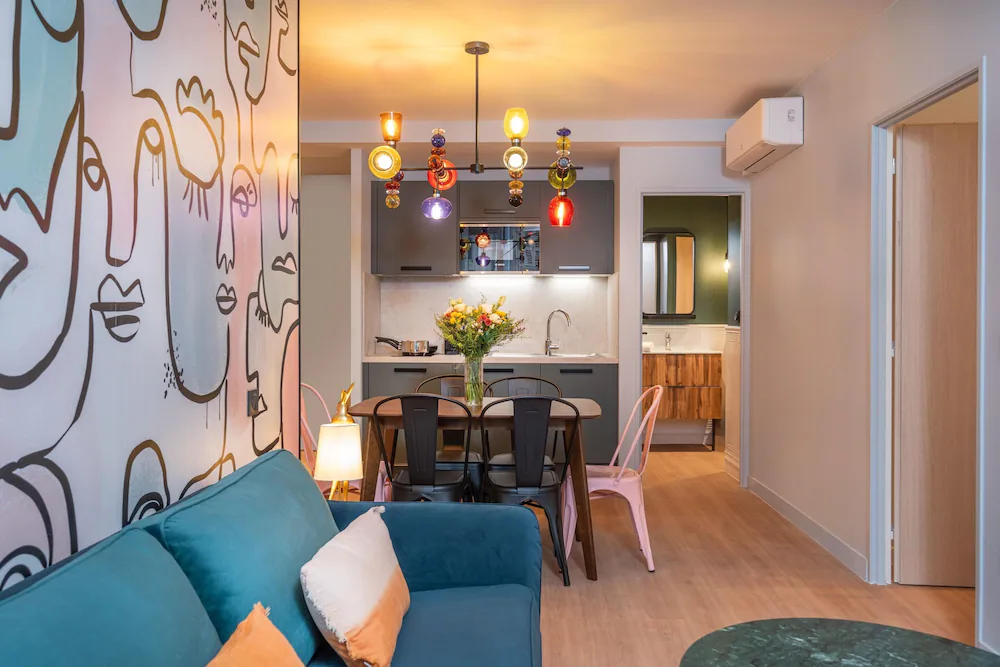 パリのアパートホテル