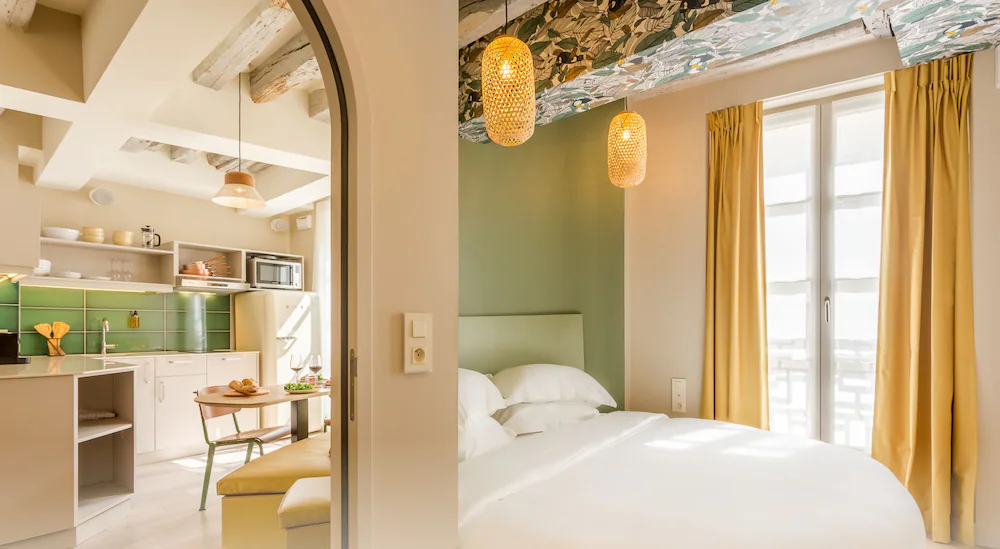 パリのアパートホテル