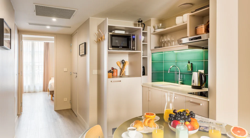 パリのアパートホテル