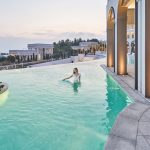 済州島の温水プール付きホテル