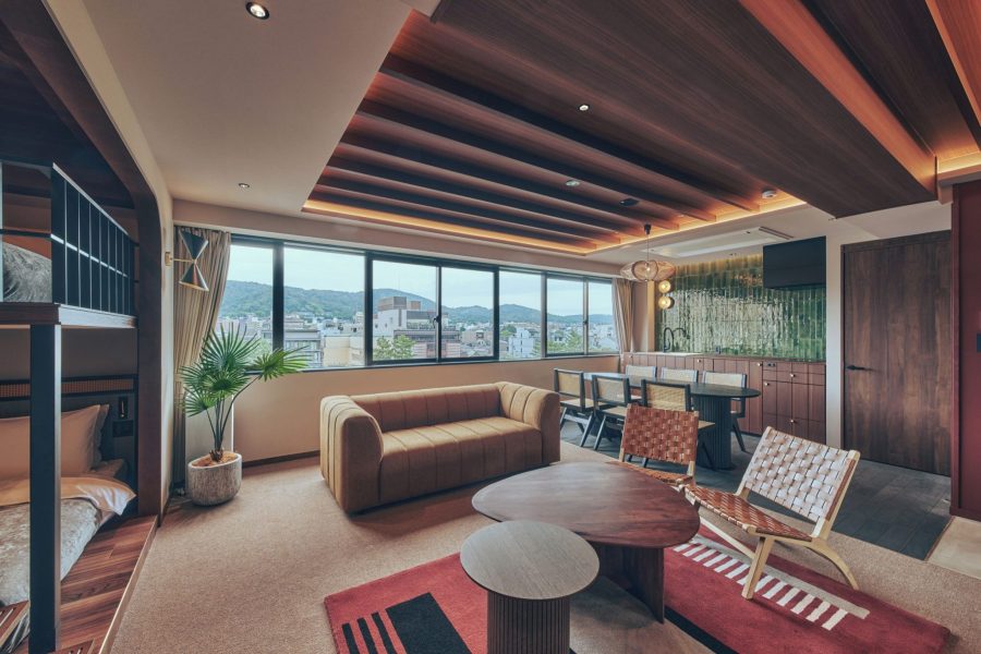 京都・四条河原町ㅣスティッチホテル 京都、2025年6月にオープンした5人以上でも快適に泊まれる京都のファミリー向けホテル