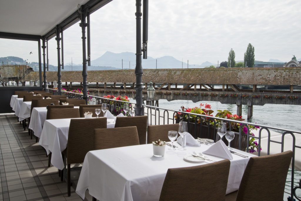 スイス　ルツェルンホテル