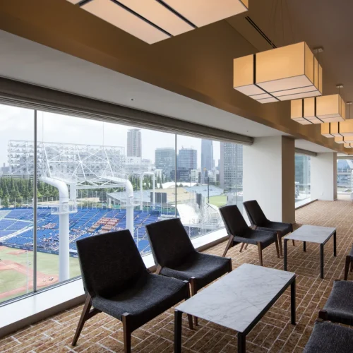 東京・外苑前ㅣ日本青年館ホテル、野球場が見えて大浴場もある新宿の3つ星ホテル